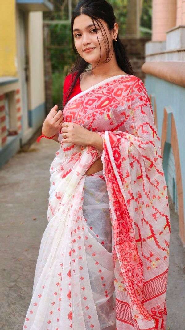 PUJA SPECIAL JAMDANI SAREES